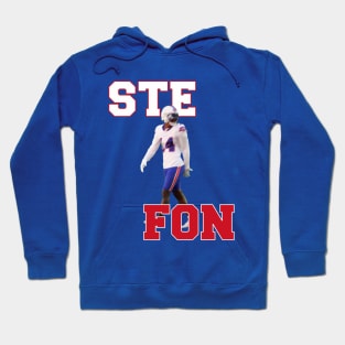 Stefon Diggs blurry-Made by josh S. Hoodie